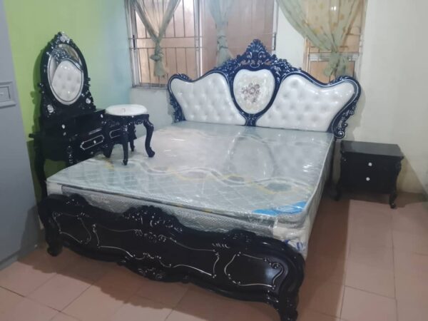 Bed and Stool with Drawer