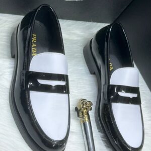 Black and White Men’s Shoe Prada