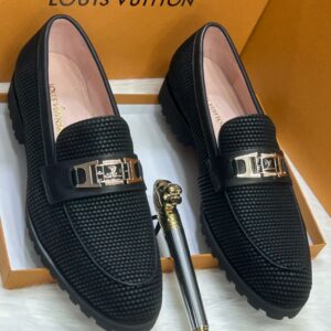 Black Men Shoe Louise vultton