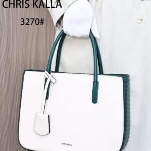 White Bag With Black Handle -Chris Kalla