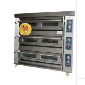 INDUSTRIAL 9 TRAYS GAS OVEN
