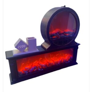 FIRE PLATE: ELECTRIC CLOCK: