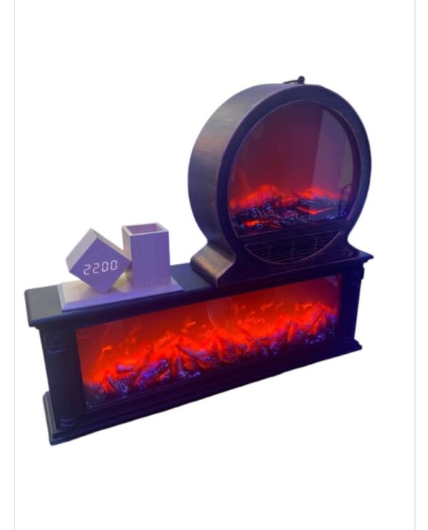 FIRE PLATE: ELECTRIC CLOCK: