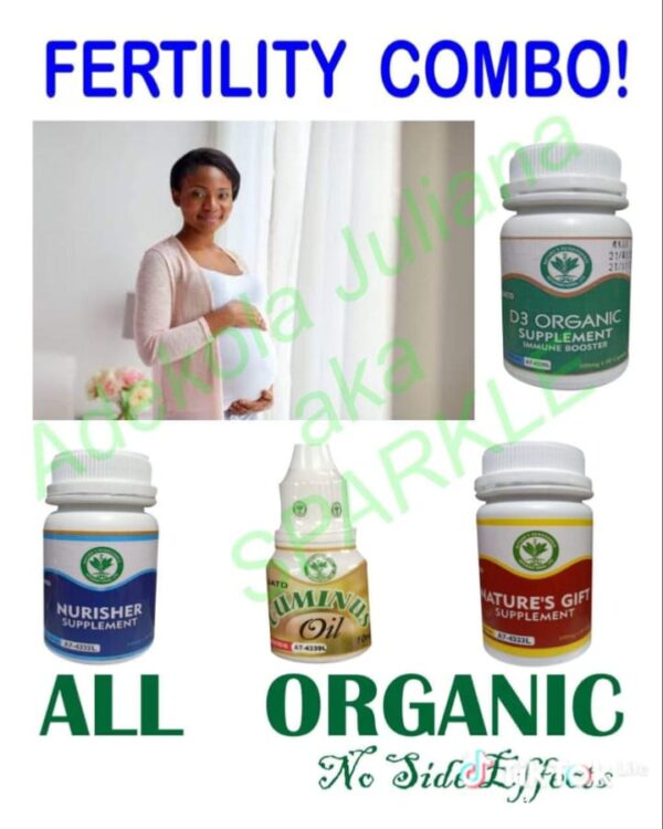 FERTILITY COMBO NATURE'S GIFT, TEA / CAPSULES