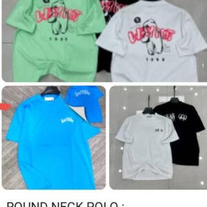 ROUND NECK POLO