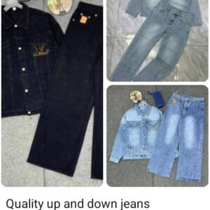 quality jeans up and down