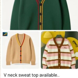 V NECK SWEAT