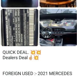 FOREIGN USED 2021 MERCEDES BENZ GLE53 AMG PRICE 150,000,000
