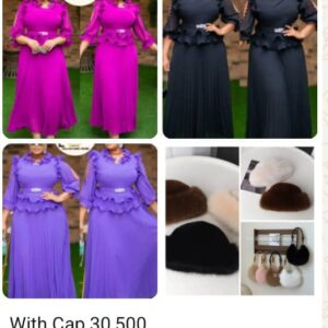 DRESS WITH CAP PRICE #30,000