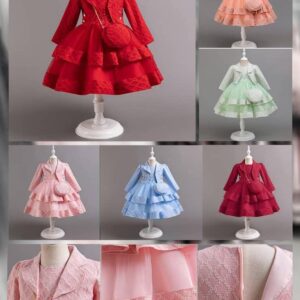Gown ,jacket and bag  #49,000  3-12yrs. Lxy