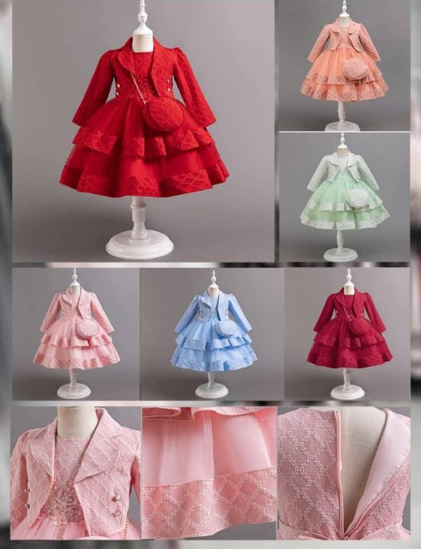 Gown ,jacket and bag  #49,000  3-12yrs. Lxy