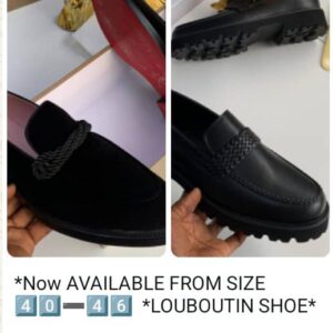 MEN SHOES  SIZE 40 - 46  PRIZE = #98,000