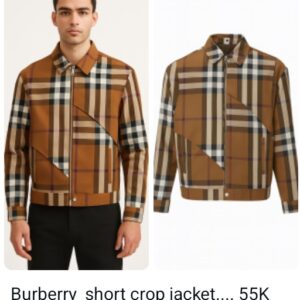 BURBERRY SHORT CROP JACKET