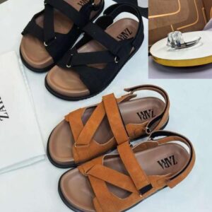 Zara Sandals ✅✅💯 back in stock sizes 40 to 46 🎯 🎯price = 55k