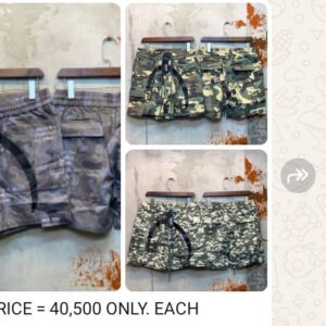 JEANS SHORT PRICE #40,500