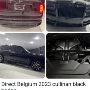DIRECT BELGIUM 2023 CULLINAN BLACK BADGE PRICE #1.9BILLION