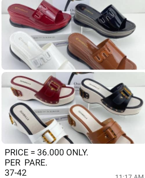 EXECUTIVE LADY'S SHOES. PRICE = 36,000 ONLY EACH